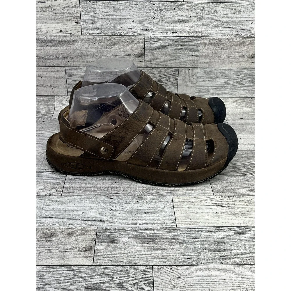 Keen Shoes Mens‎ Size 8.5 Fisherman Sandals Leather Closed Toe Outdoor Comfort